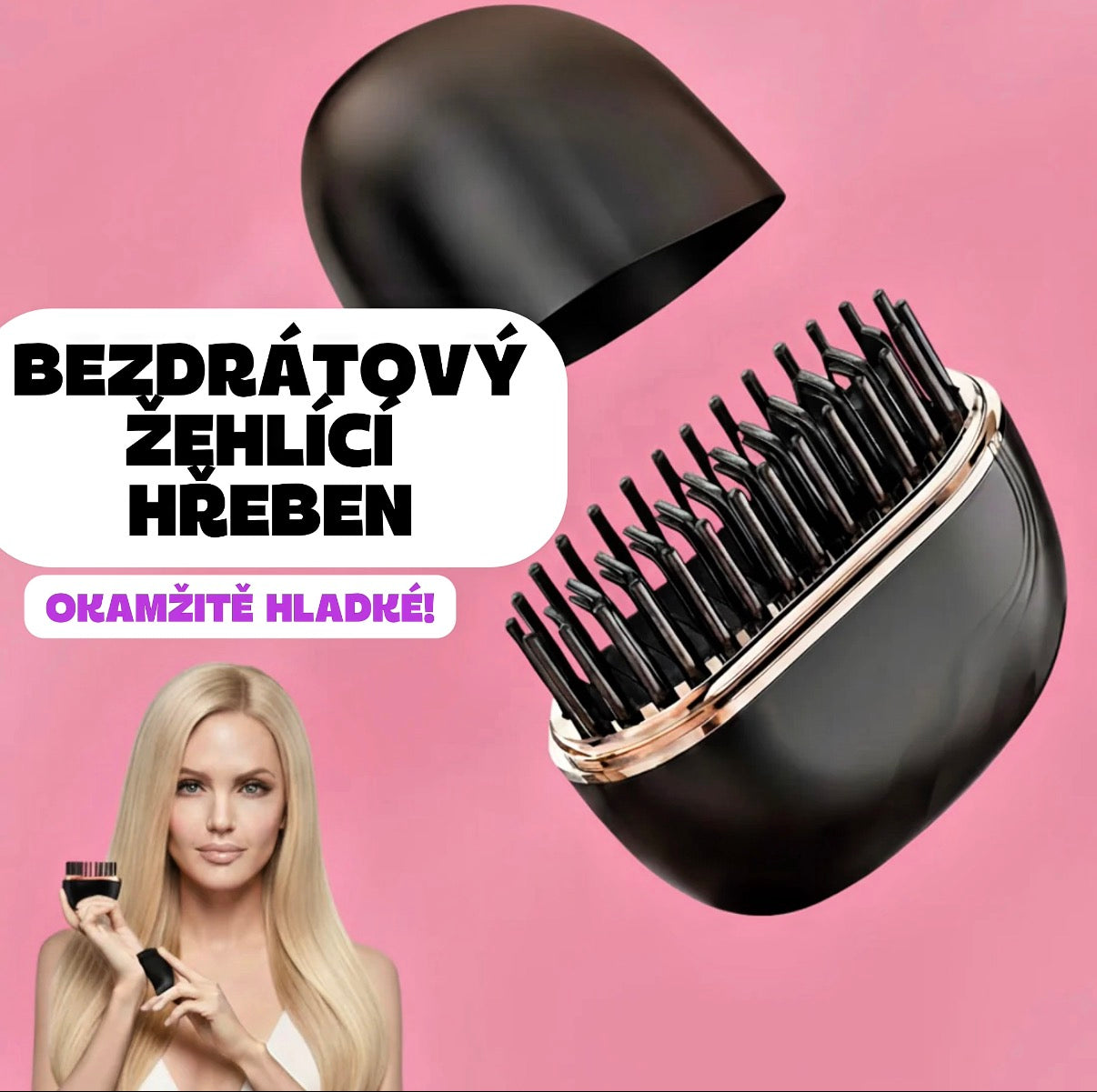 Bezdrátový žehlicí hřeben